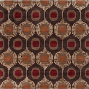 Pulsu Sienna 8 ft. x 8 ft. Square Area Rug