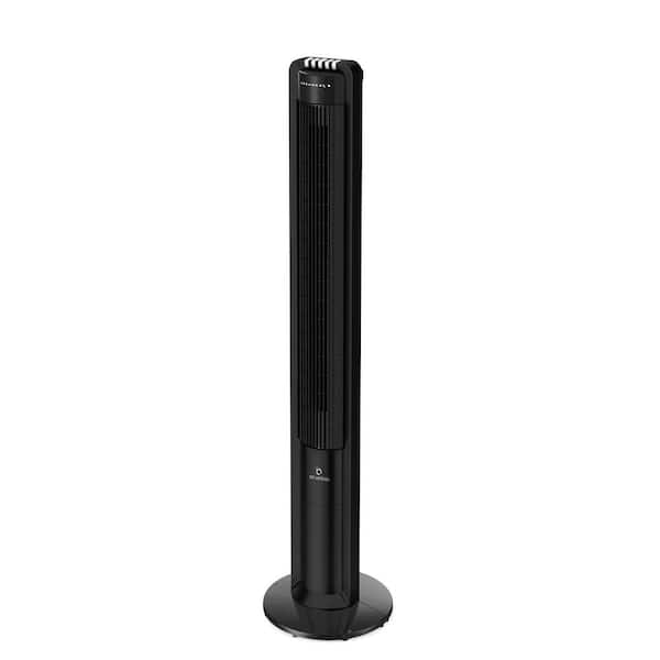 42 in. 3 Speeds Tower Fan in Black,with Oscillating, Remote Control, Timer.