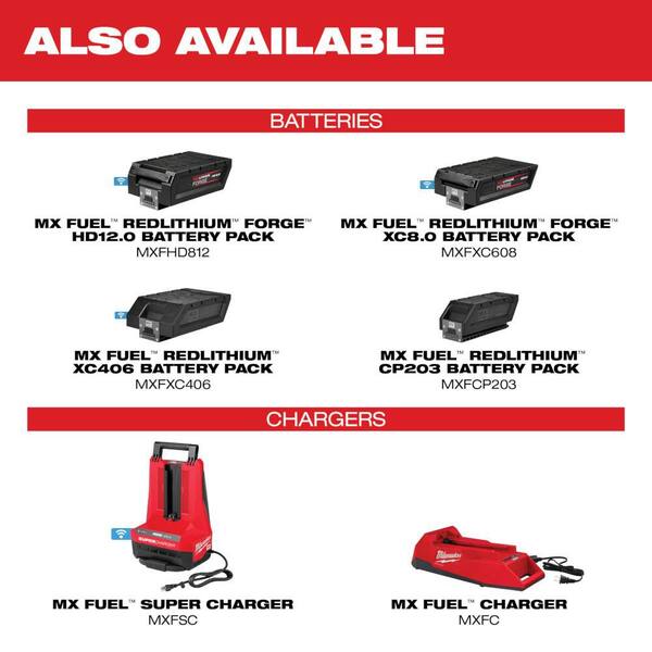 MX FUEL Lithium-Ion REDLITHIUM CP203 Battery Pack MX FUEL Lithium-Ion REDLITHIUM CP203 Battery Pack