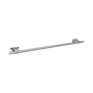 Esquire 24 in. (610 mm) Towel Bar in Polished Nickel/Stainless Steel