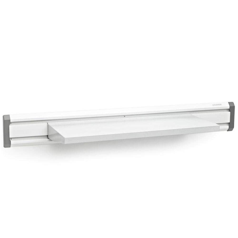 Gladiator 30" White Heavy Duty Steel Wall-Mount Shelf