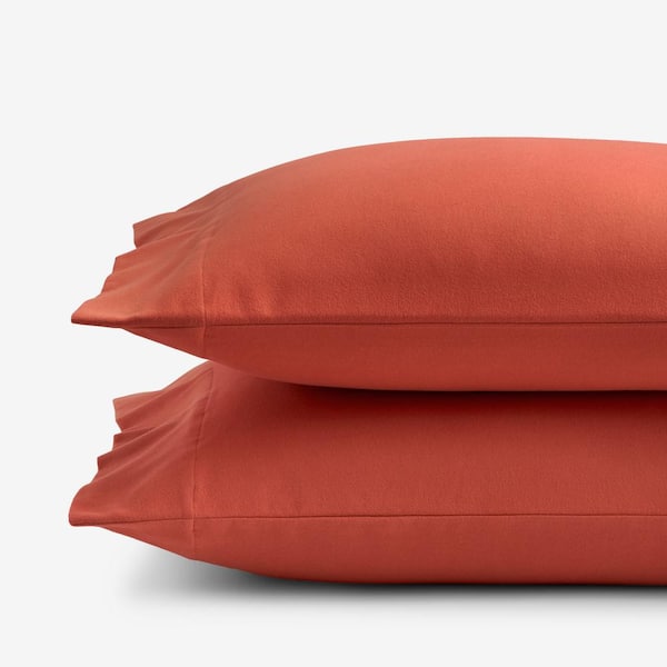 The Company Store Legends Hotel Amber Velvet Flannel Standard Pillowcase (Set of 2)