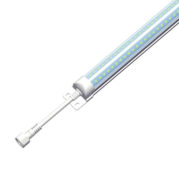 BEYOND LED TECHNOLOGY 60 in. 32-Watt Equivalent Integrated LED White Strip Light Fixture for Cooler (6-Pack)
