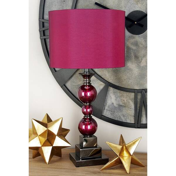 dark red lamp