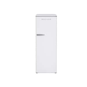 11 cu.ft. Automatic Defrost Convertible Upright Freezer or Fridge in Milkshake White with Electronic Temperature Control