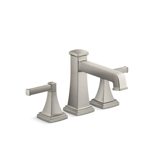 KOHLER Riff 2Handle Tub Faucet Trim Kit in Vibrant Brushed Nickel