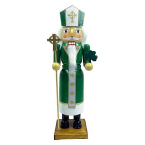 14 in. St. Patrick Nutcracker