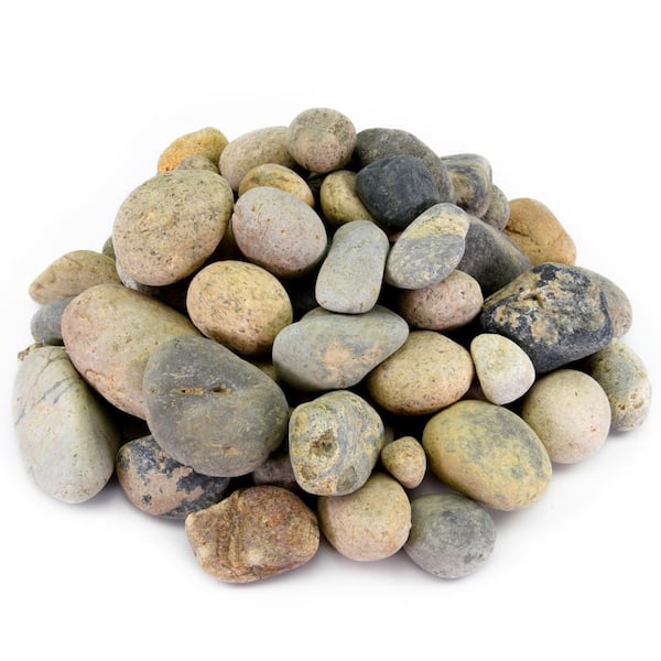 Southwest Boulder & Stone 25 Cu. Ft. 1 in. to 2 in. Medium Santa Fe Bulk Landscape Rock Pebble for Gardening, Landscaping and Walkways