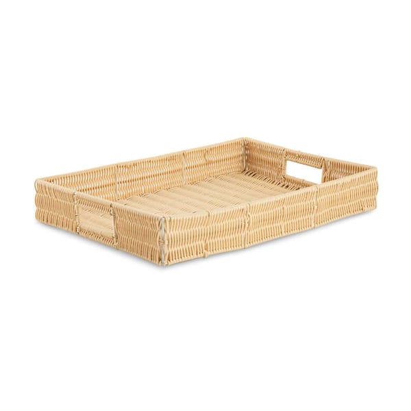 Benjara Brown Decorative Tray