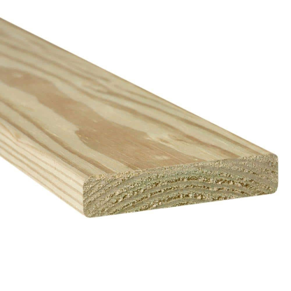 WeatherShield 5/4 in. x 6 in. x 8 ft. Premium Above Ground Pressure pressure treated wood preservative home depot