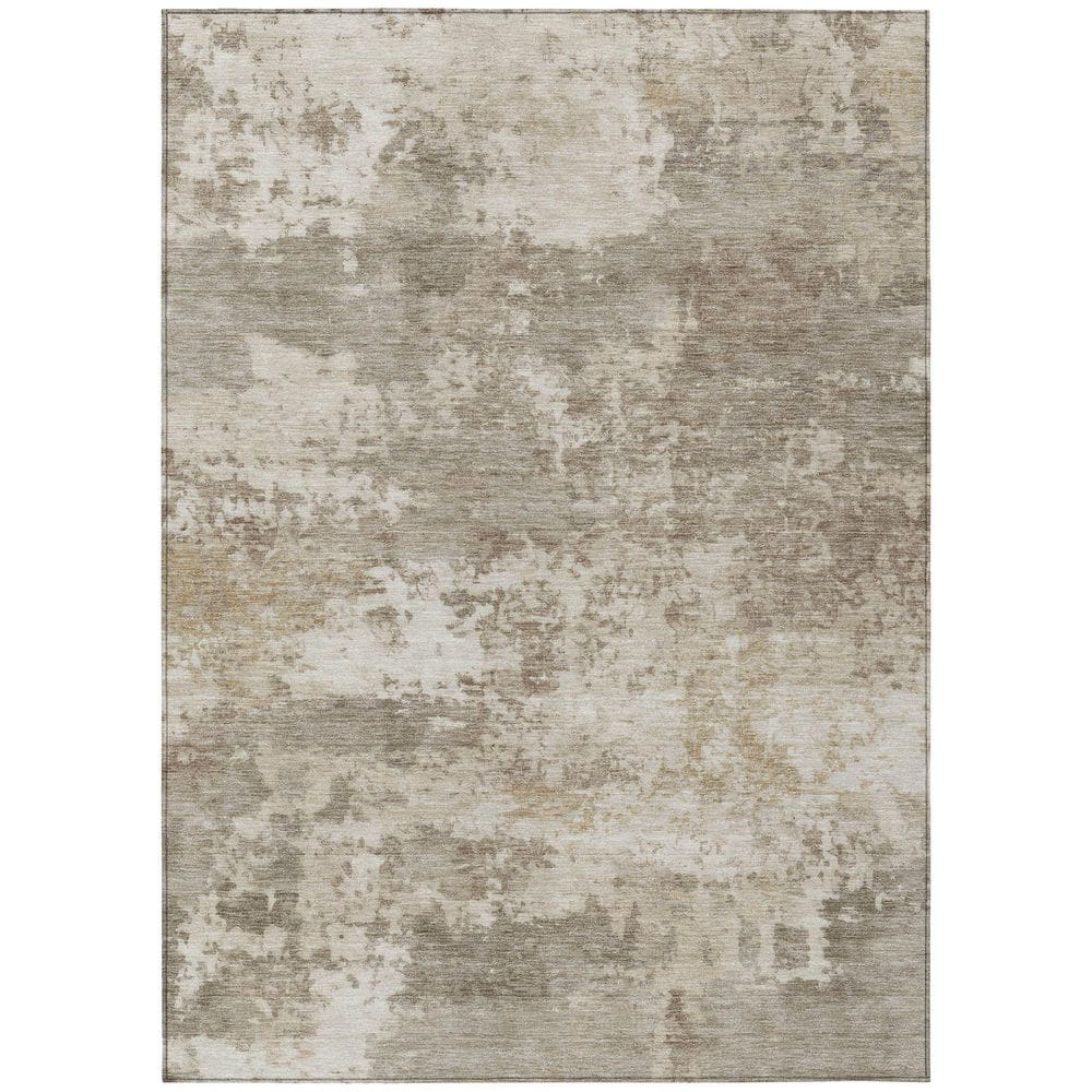Chantille Machine Washable Indoor/Outdoor Abstract ACN2366 Taupe 3 ft. x 4 ft. Area Rug price history on PriceWatchPro