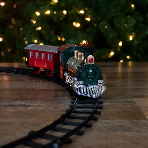 Christmas train track on sale