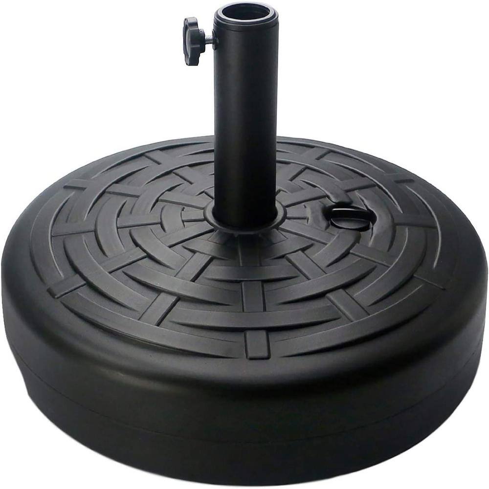 Round Heavy-Duty Standing Patio Umbrella Base in Black price history on PriceWatchPro