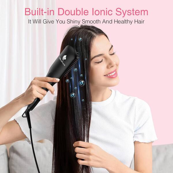 2 in 1 ionic hair straightening brush review hotsell