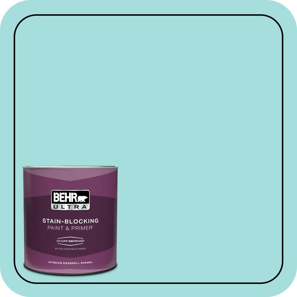 1 qt. #500A-3 Aqua Spray Extra Durable Eggshell Enamel Interior Paint & Primer price history on PriceWatchPro