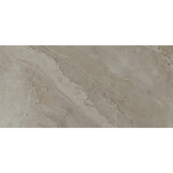 MSI Aura Gris 12 in. x 24 in. Glazed Ceramic Floor and Wall Tile