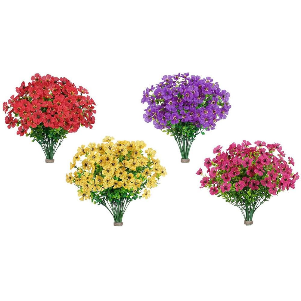 flowers出品です。 13.8 in. Indoor/Outdoor Four Types Multi-Colored Artificial Daisy
