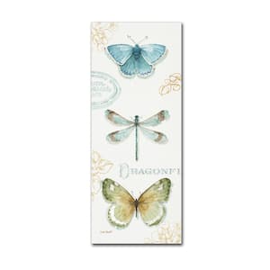 24 in. x 10 in. "My Greenhouse Butterflies V" by Lisa Audit Printed Canvas Wall Art