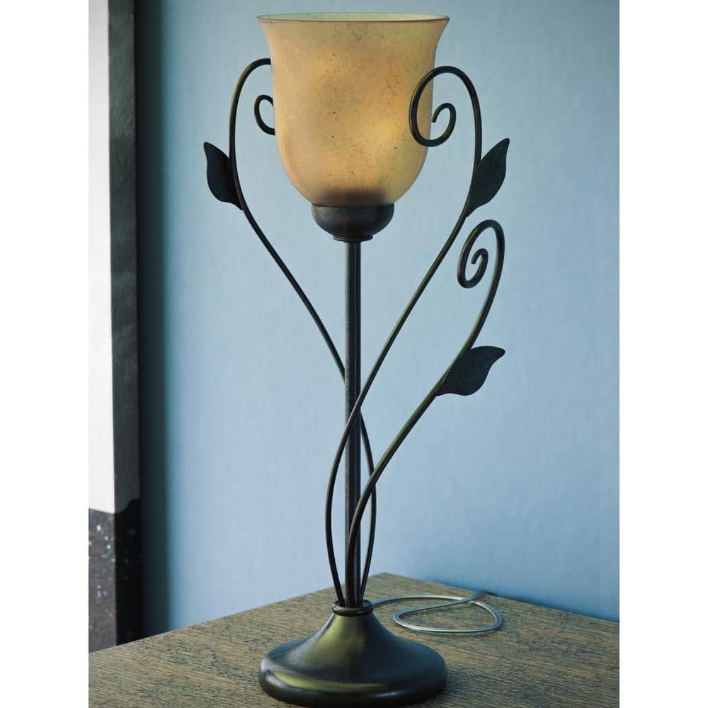 Arbor Oil Rubbed Bronze Adjustable Table Torchiere Lamp