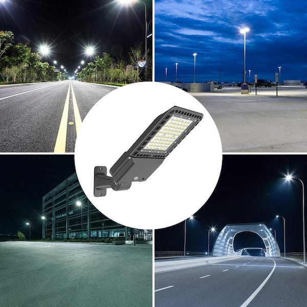 WYZM 1500 Watt Equivalent 300 Watt Integrated LED Bronze Parking