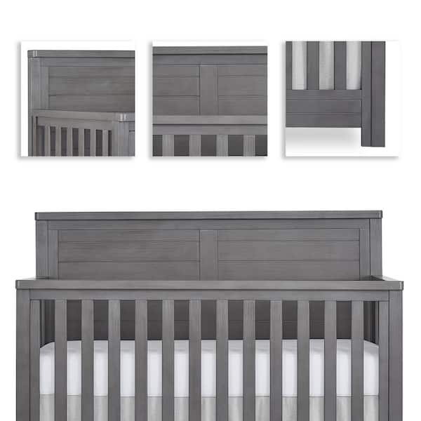 Rustic gray baby outlet crib