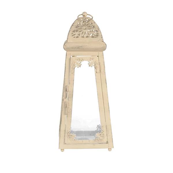 Arcadia Garden Products Sorrento 5 in. x 12 in. Glass and Metal Lantern Terrarium