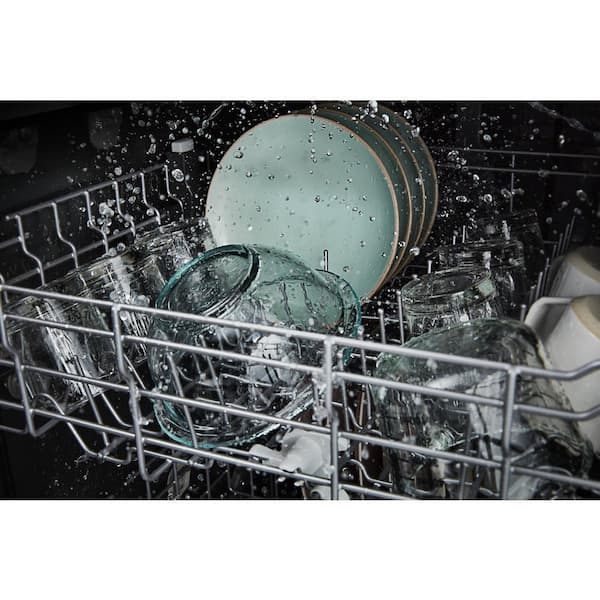 Whirlpool - 24 in. Fingerprint Resistant Stainless Steel Top Control Dishwasher