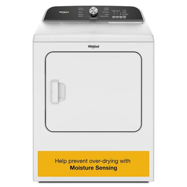 7.0 cu.ft. Vented Top Load Electric Dryer in White