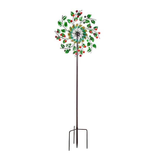 Evergreen Leaves and Berries Spinner