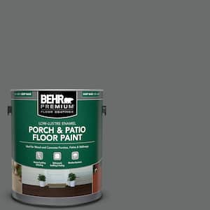 1 gal. #770F-5 Dark Ash Low-Lustre Enamel Interior/Exterior Porch and Patio Floor Paint