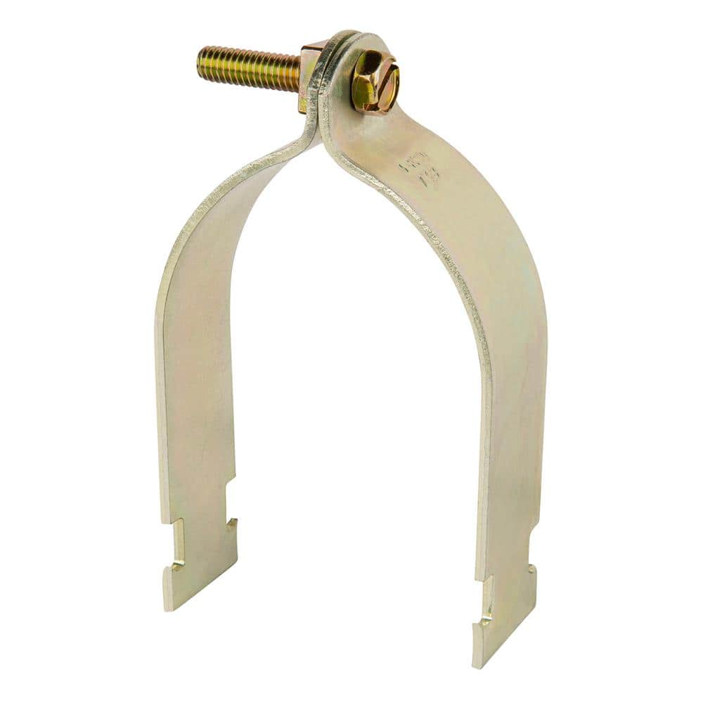 Superstrut 2-1/2 in. Pipe Strap - Strut Fitting - Gold Galvanized