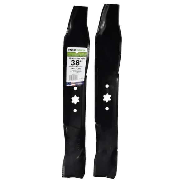 MaxPower 2 Blade Set of 3-N-1 Blades for Many 38 in. Cut Craftsman