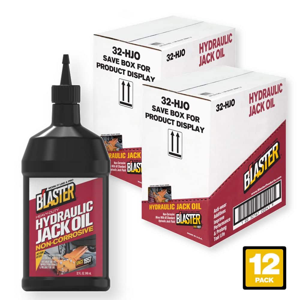 Blaster Hydraulic Jack Oil (Pack of 12) 32-HJO - The Home Depot