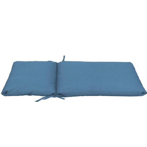 Paradise Cushions Sunbrella Denim Longer Length Outdoor Chaise Cushion