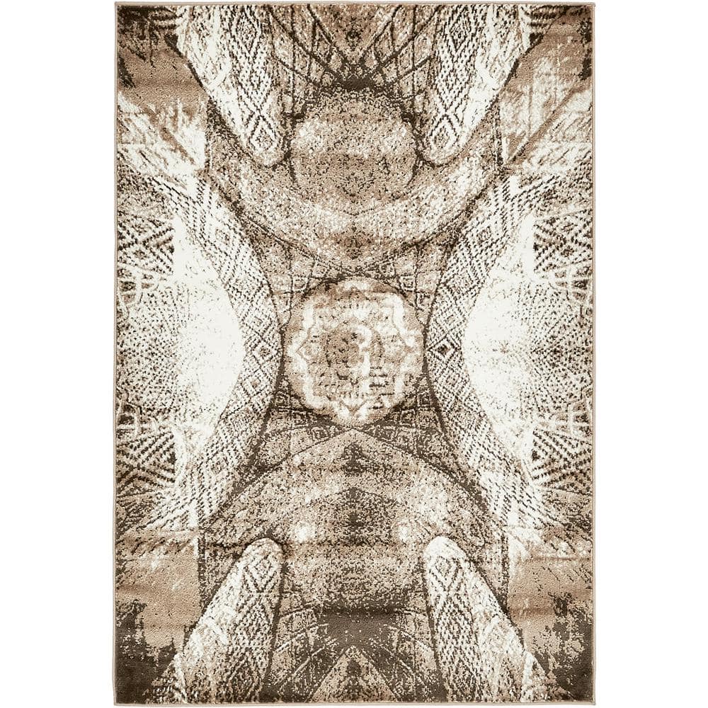 Sofia Albert Brown 4' 0 x 6' 0 Area Rug price history on PriceWatchPro