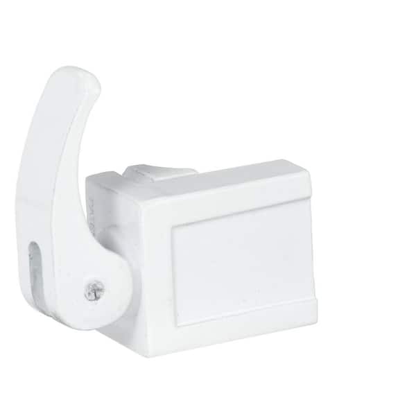 Defender Security U 9809 Sliding Window Lock for Vinyl Windows Pack of 2 Prime-Line Products Home Improvement White Diecast Construction Easy Installation to Keep Windows Securely Closed