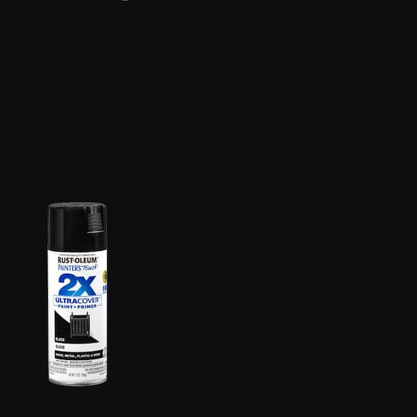 Rust-Oleum Painter's Touch 2X 12 oz. Gloss Black General Purpose Spray Paint