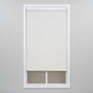 White Cordless Top-Down Bottom-Up Light Filtering Polyester Cellular Shades - 32 in. W x 64 in. L