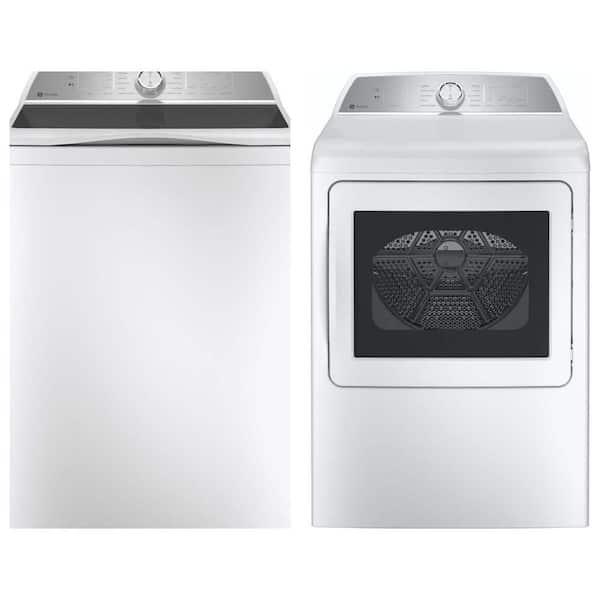 "Profile 5.0 cu. ft. Washer and 7.4 cu. ft. Dryer Combo with Microban Technology, ENERGY STAR"