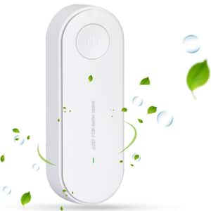 Portable Air Purifier Purification Air Freshener Ionizer Cleaner for Dust, Smoke & Remove Odor in White