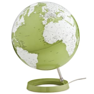 Light and Color 12 in. Green Designer Series Desktop Globe