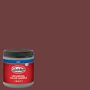 8 oz. PPG1053-7 Burgundy Wine Satin Interior Paint Sample