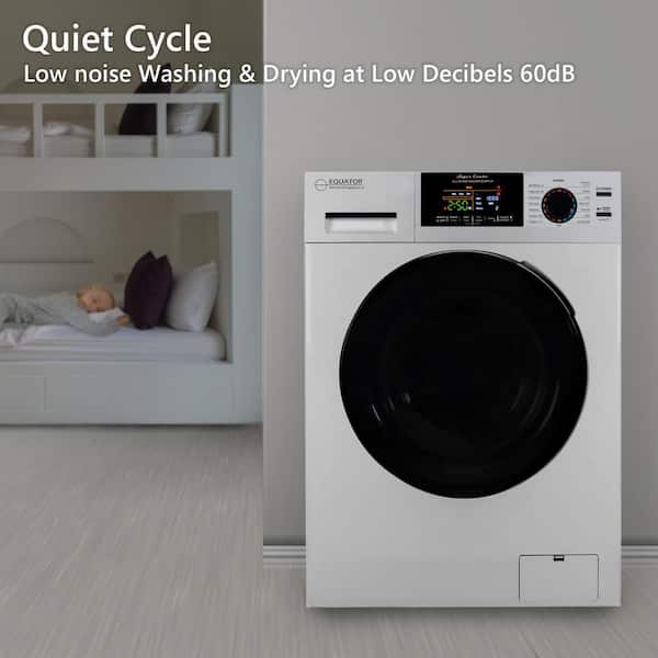 BLACK+DECKER 2.7 cu. ft. AllinOne Washer and Dryer Combo in White BCW27MW The Home Depot