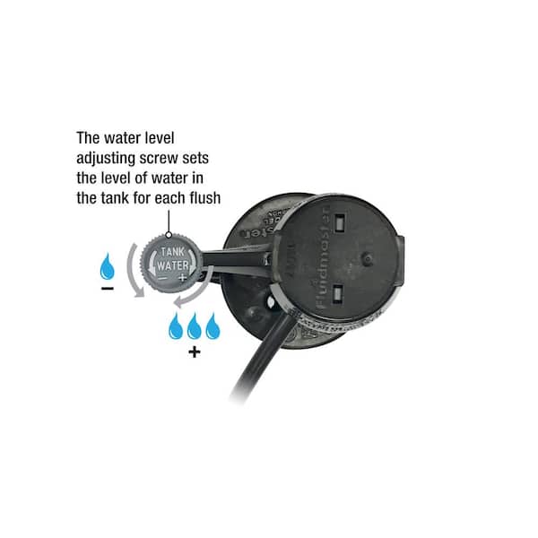 Fluidmaster - 400A Universal Toilet Flush Valve with Brass Shank