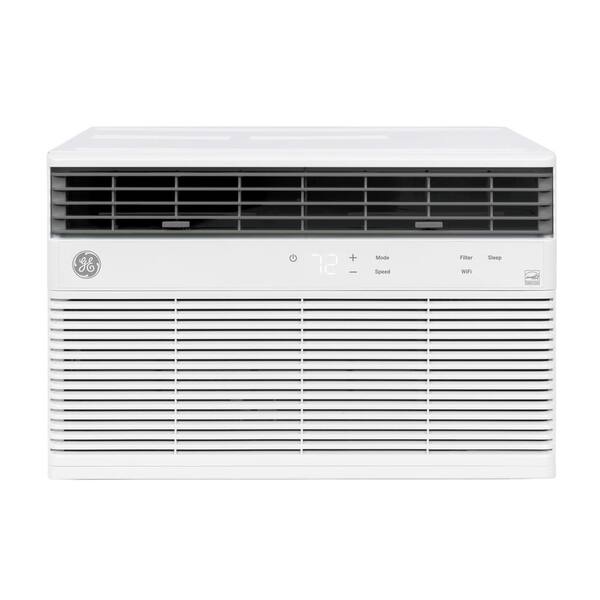 GE 12,000 BTU 115-Volt Smart Window Air Conditioner with WiFi and ...