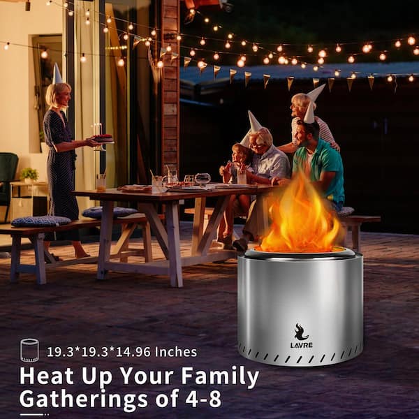  Outdoor Firepit Poker-34in Stainless Steel 304 Heavy