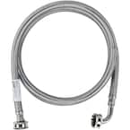 CERTIFIED APPLIANCE ACCESSORIES 6 ft. Braided Stainless Steel Dishwasher  Connector with Elbow DW72SSL - The Home Depot