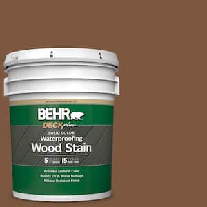 5 gal. #SC-110 Chestnut Solid Color Waterproofing Exterior Wood Stain