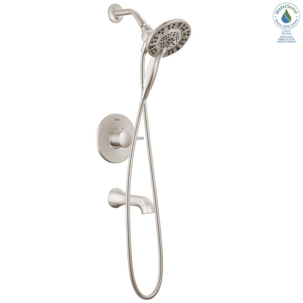 Albion Brushed Nickel Multi-Function Handheld Shower System