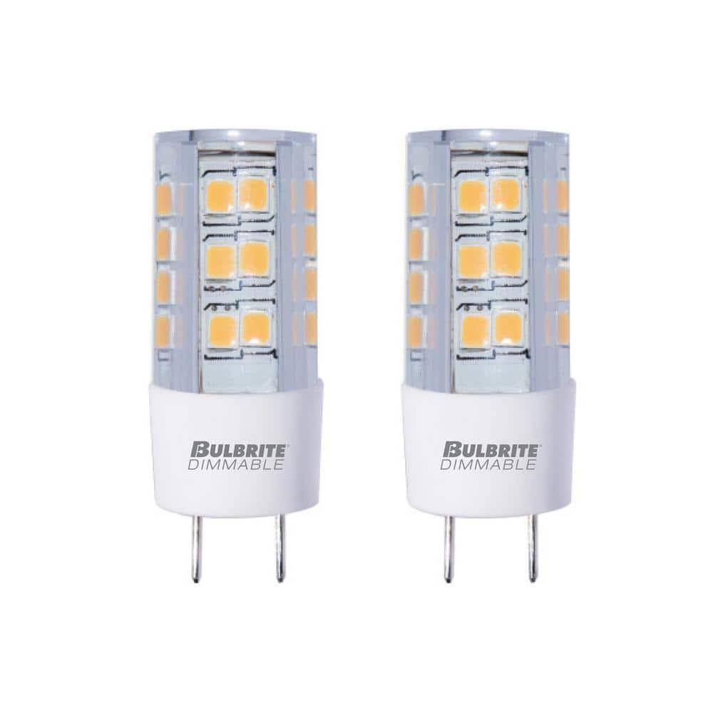 40 - Watt Equivalent Soft White Light T6 (GY8) Bi-Pin, Dimmable Clear LED L